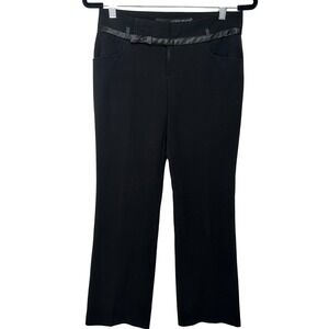 Guess Jeans for Marciano 81 Black Stretch Dress Pants w Bows Tagged Size 26